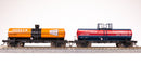 BLI 7667 6000 Gallon Tank, Late 1950's Variety 2-pack B, HO (Columbia Southern, Hooker)