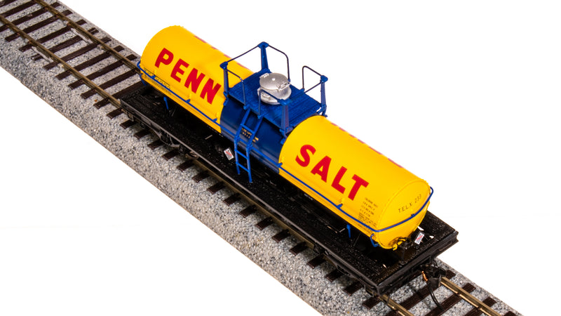 BLI 7668 6000 Gallon Tank, Late 1950's Variety 2-pack C, HO (UTLX, Penn Salt)