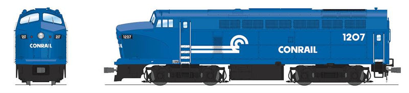BLI 7703 RF-16 Sharknose A, CR 1213, Conrail Blue, Paragon4 Sound/DC/DCC, HO (Fantasy Paint Scheme)