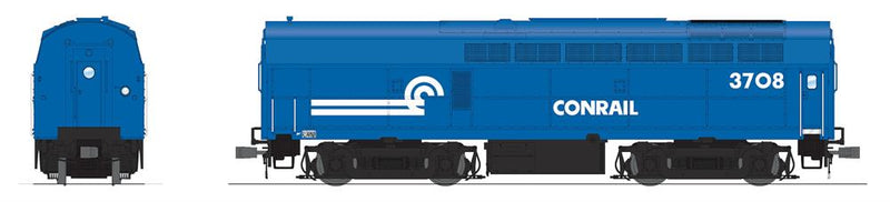 BLI 8283 RF-16 Sharknose B, CR 3708, Conrail Blue, No-Sound / DCC-Ready, HO