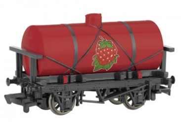 Bachmann 77033 Thomas & Friends Rolling Stock -- Raspberry Syrup Tanker, HO