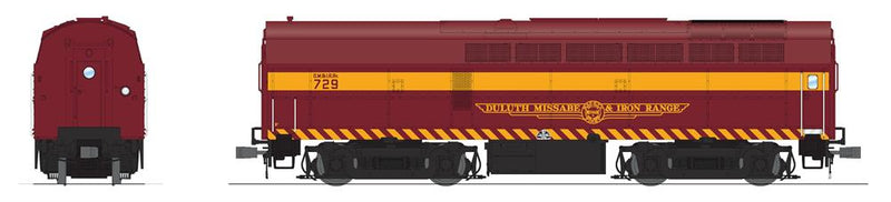 BLI 8285 RF-16 Sharknose B, DMIR 729, Maroon & Yellow, No-Sound / DCC-Ready, HO