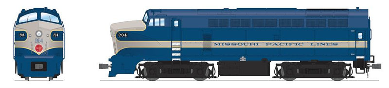 BLI 7706 RF-16 Sharknose A/B, MP 204/204B, Eagle Paint Scheme, A-unit Paragon4 Sound/DC/DCC, Unpowered B, HO (Fantasy Paint Scheme)