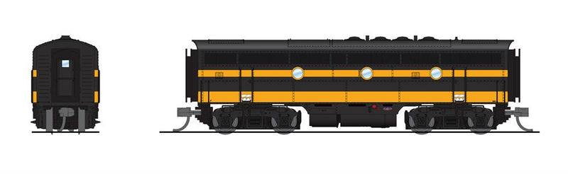 BLI 7731 EMD F3B, SLSF 5101, Black & Yellow, Paragon4 Sound/DC/DCC, N