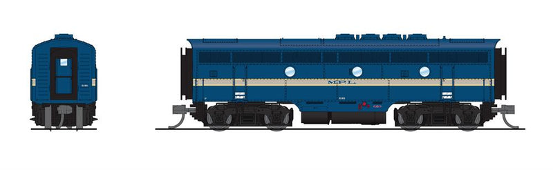 BLI 9063 EMD F3B, MP 518B, Eagle Scheme, No-Sound / DCC-Ready, N