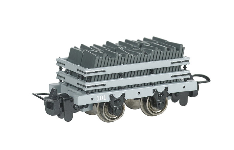 Bachmann 77302 Narrow Gauge Slate Wagon w/ load