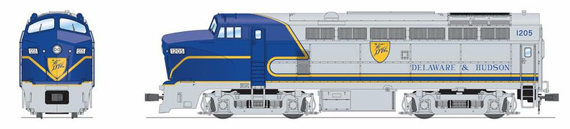 BLI 7745 RF-16 Sharknose A, D&H 1216, Blue Warbonnet, Paragon4 Sound/DC/DCC, HO