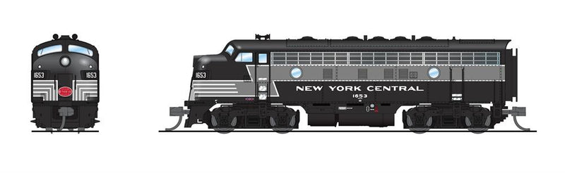 BLI 7776 EMD F7A, NYC 1654, Full Lightning Stripes, Paragon4 Sound/DC/DCC, N