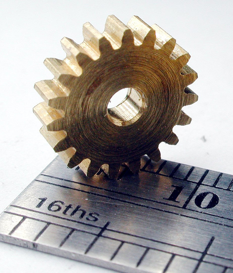 Northwest Short Line 77619-6 KMT Brass Tower Gears -- 19T, All Scales