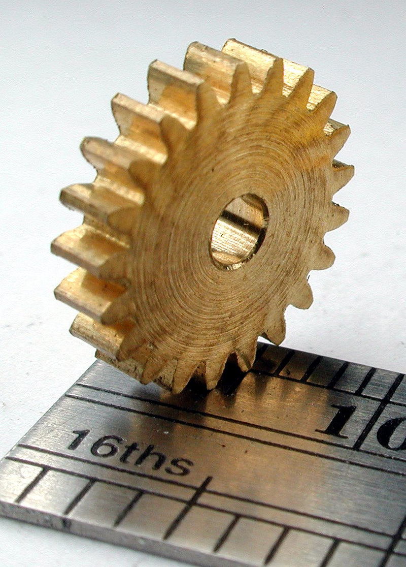 Northwest Short Line 77621-6 KMT Brass Tower Gears -- 21T, All Scales