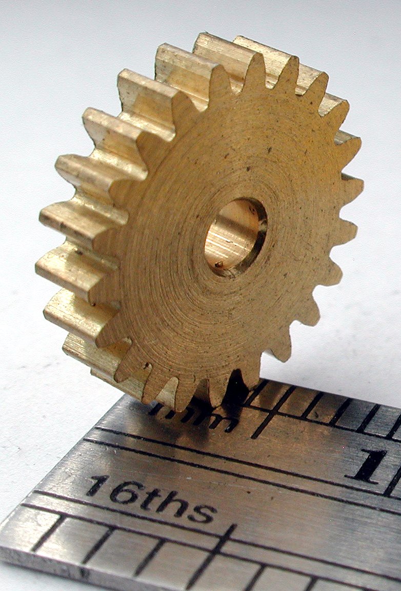 Northwest Short Line 77622-6 KMT Brass Tower Gears -- 22T, All Scales