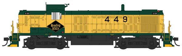 PREORDER Bowser 25565 HO Alco RS3 Phase I - Standard DC -- Reading