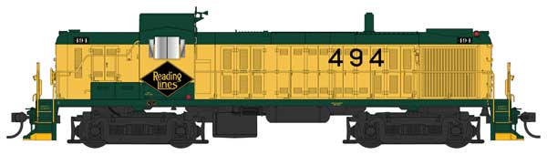 PREORDER Bowser 25568 HO Alco RS3 Phase I - LokSound 5 and DCC -- Reading