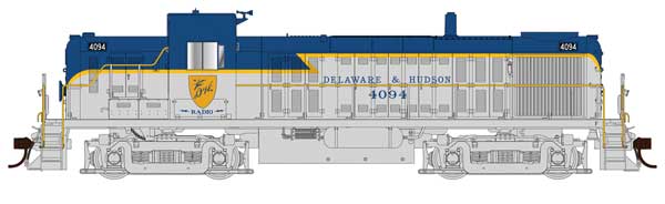 PREORDER Bowser 25523 HO Alco RS3 Phase I - Standard DC -- Delaware & Hudson