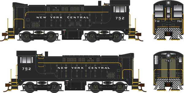 PREORDER Bowser 25502 HO Baldwin VO660 - LokSound 5 and DCC -- New York Central