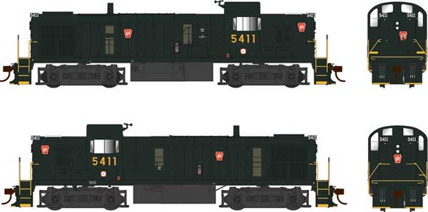 PREORDER Bowser 25225 HO Alco RS3 Phase 3 - Standard DC -- Pennsylvania Railroad