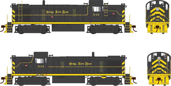 PREORDER Bowser 25217 HO Alco RS3 Phase 3 - LokSound & DCC -- Nickel Plate Road