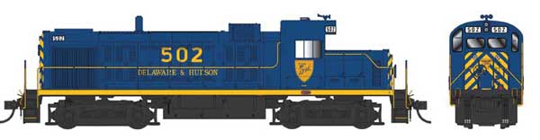 PREORDER Bowser 25367 HO Alco D&H RS3m Chop Nose - Standard DC -- Delaware & Hudson