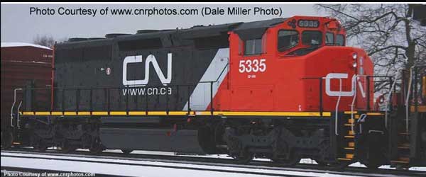 PREORDER Bowser 25385 HO GMD SD40-2W - Standard DC -- Canadian National