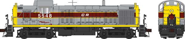 PREORDER Bowser 25455 HO Alco RS3 Phase 1 - LokSound 5 and DCC -- Conrail