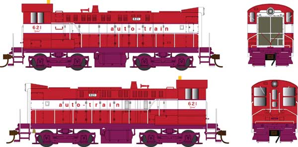 PREORDER Bowser 25473 HO Baldwin S12 - Standard DC -- Auto Train