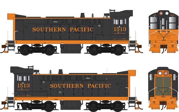 PREORDER Bowser 25489 HO Baldwin S12 - Standard DC -- Southern Pacific