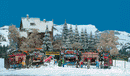 Busch Gmbh & Co Kg 1059 Christmas Fair Street Scene - Kit, HO Scale