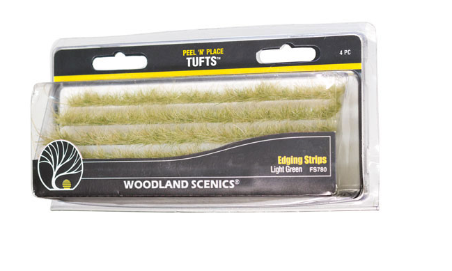 Woodland Scenics FS780 Light Green Edging Strips