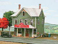 American Model Builders 645 Nine Mile House & Tavern -- 2-3/4 x 2-1/4 x 2-3/4" 7 x 5.7 x 7cm, N Scale