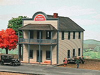 American Model Builders 143 Hotel Windsor -- 2-1/2 x 6-1/2 x 4-1/2" 6.2 x 16.2 x 11.2cm, HO Scale