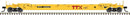 Atlas 20005996 Gunderson 48' All-Purpose Well Car - Ready to Run -- TTX 456301 (yellow, black, red, Next Load Any Road Slogan), HO Scale