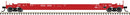 Atlas 20006002 Gunderson 48' All-Purpose Well Car - Ready to Run -- Coe Rail Leasing CRLE 5047 (red, white), HO Scale