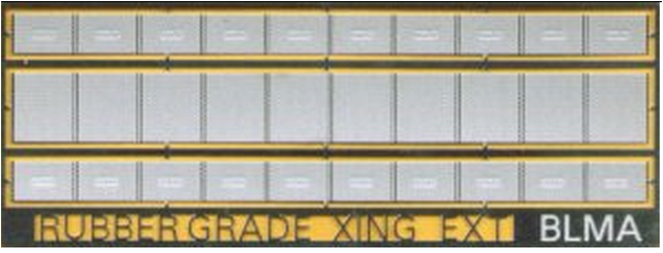 BLMA Models 78  GRADE XING RUBBER STYLE EXP, N Scale