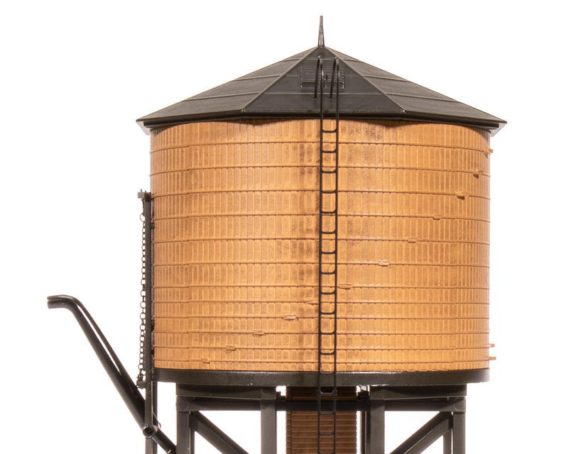 BLI 7926 Water Tower, Weathered Brown, Unpowered, No Sound, HO