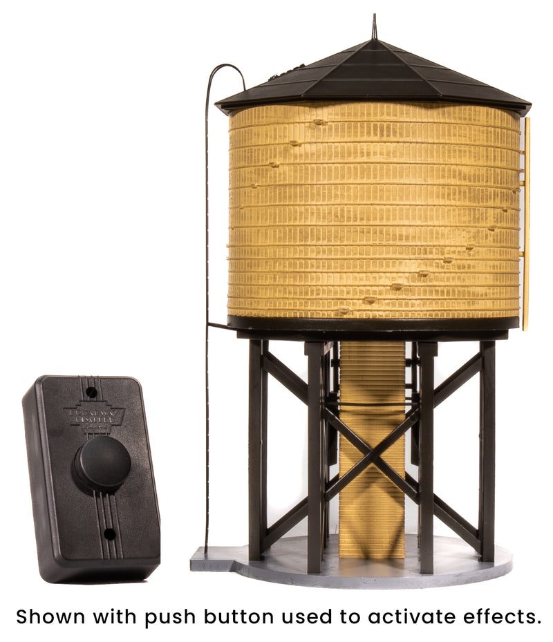 BLI 7912 Operating Water Tower w/ Sound, Weathered Yellow, Unlettered, HO