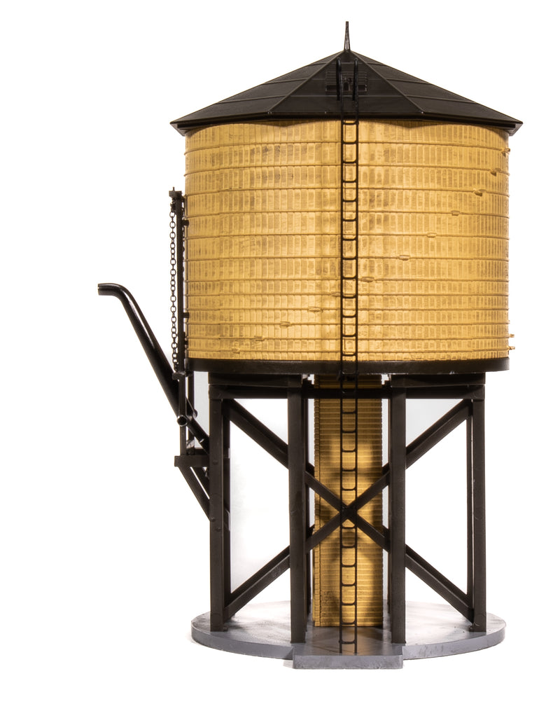BLI 7912 Operating Water Tower w/ Sound, Weathered Yellow, Unlettered, HO
