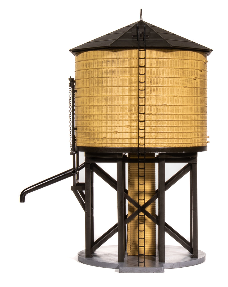 BLI 7912 Operating Water Tower w/ Sound, Weathered Yellow, Unlettered, HO