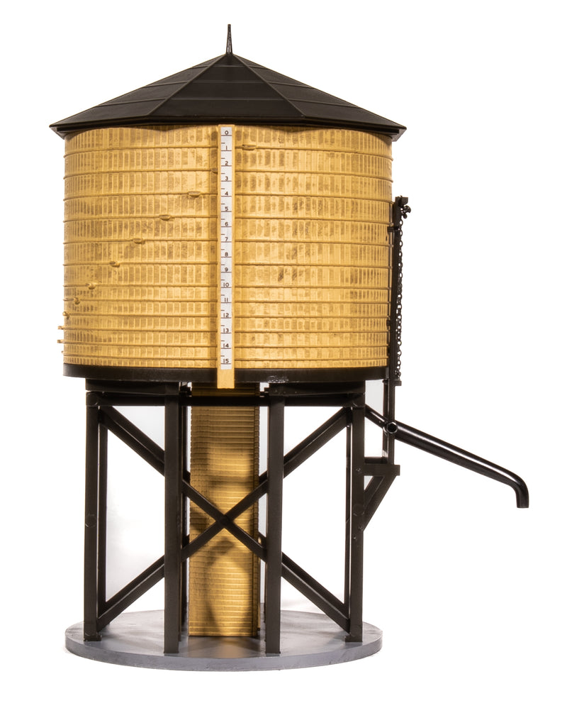 BLI 7912 Operating Water Tower w/ Sound, Weathered Yellow, Unlettered, HO