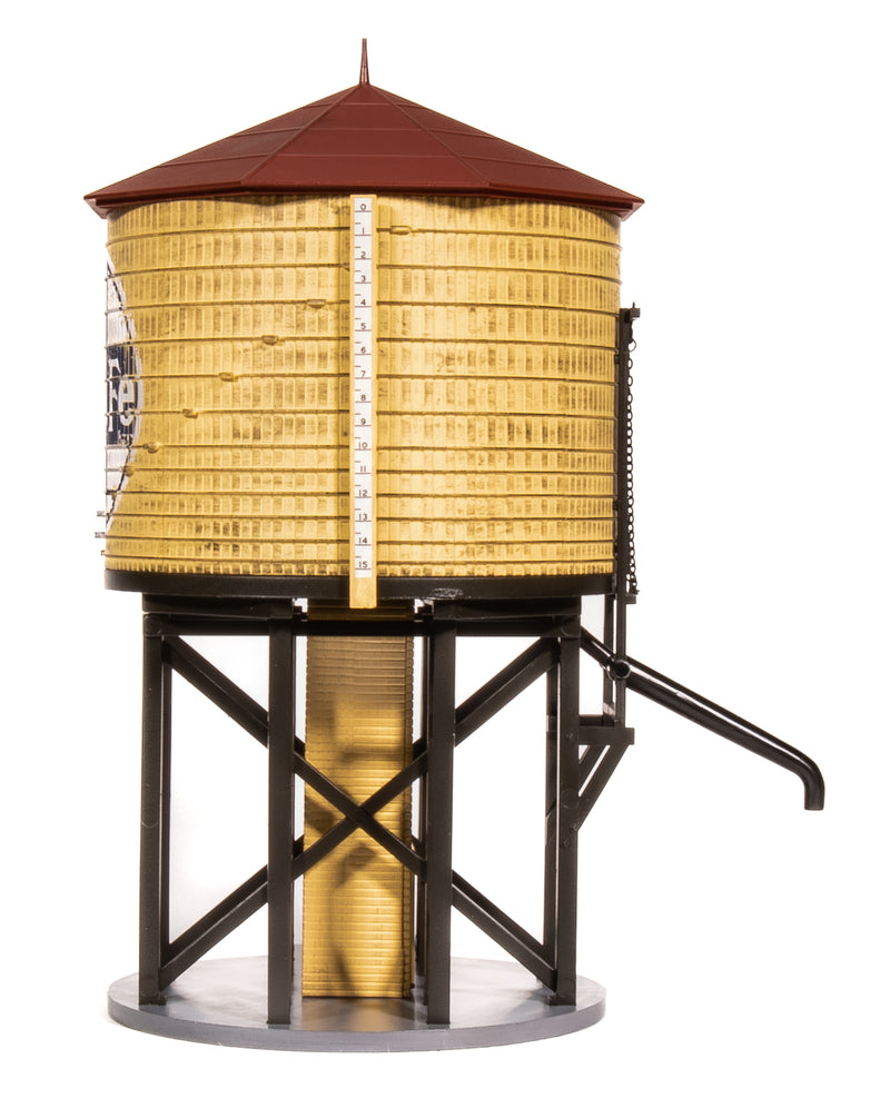 BLI 7914 Operating Water Tower w/ Sound, ATSF, Weathered, HO