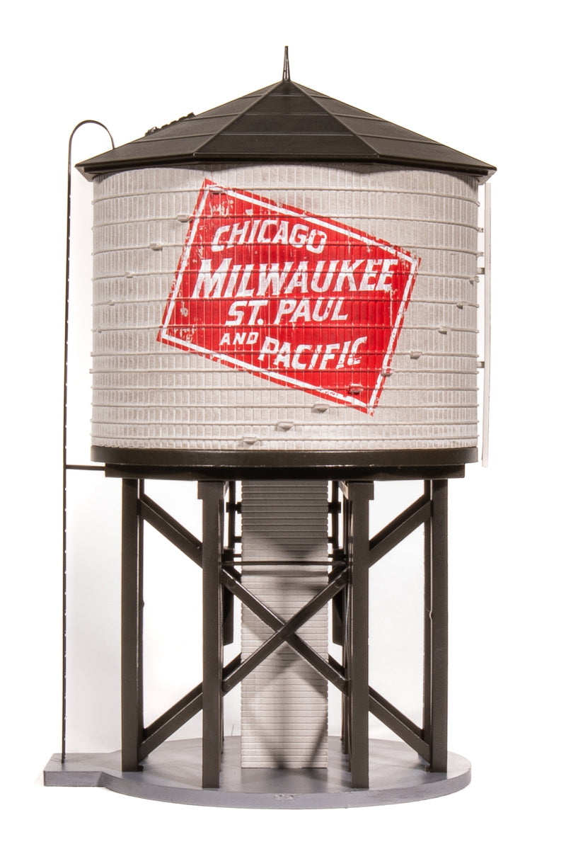 BLI 7919 Operating Water Tower w/ Sound, MILW, Weathered, HO