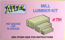 Atlas Model Railroad Co. 791 Stacked Mill Lumber, HO