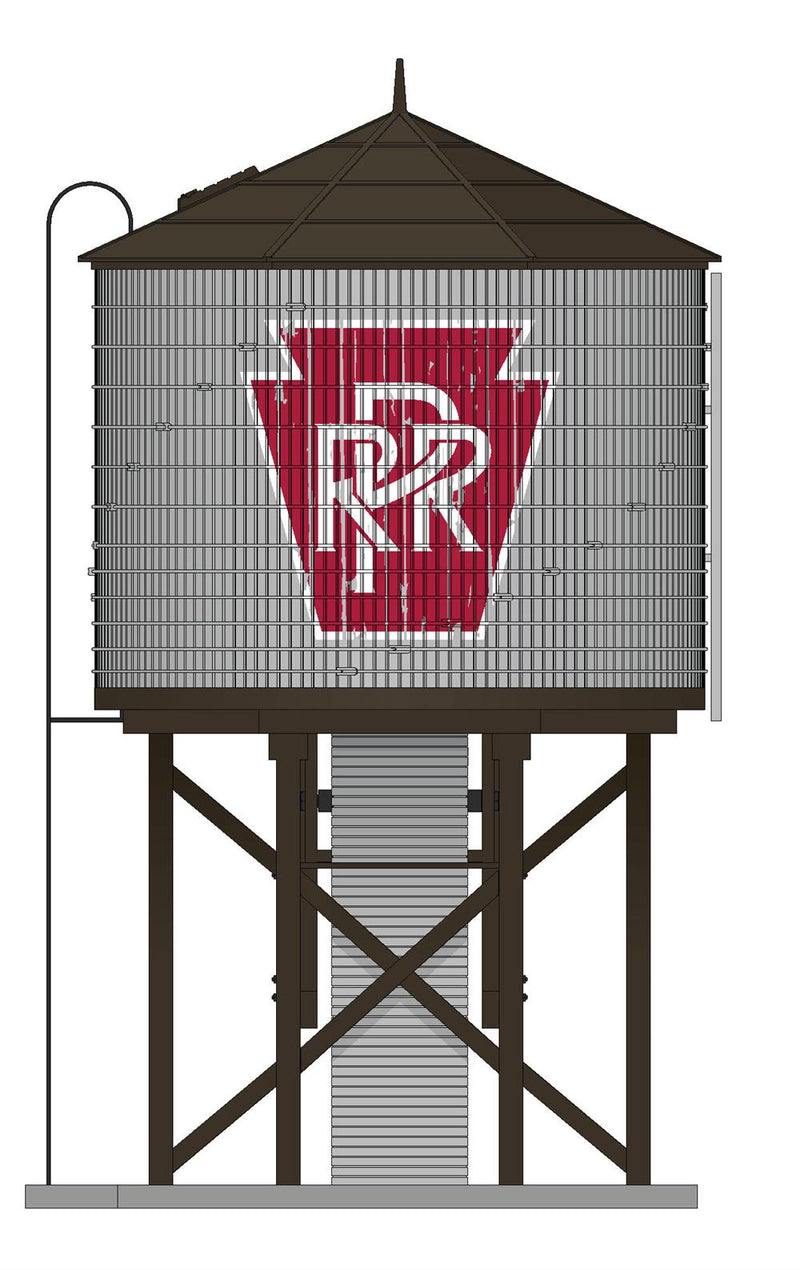 BLI 7922 Operating Water Tower w/ Sound, PRR, Weathered, HO