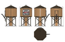 BLI 7925 Operating Water Tower w/ Sound, WP, Weathered, HO