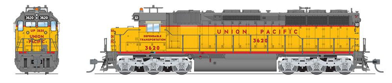 BLI 7948 EMD SD45, UP 3632, Delivery Scheme, Paragon4 Sound/DC/DCC, HO