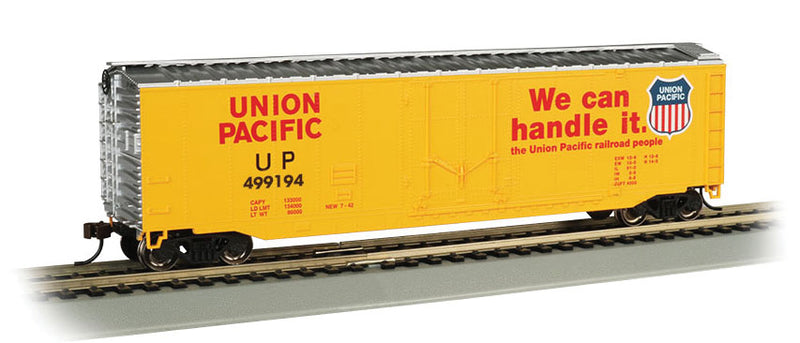 Bachmann 18038 50' Plug-Door Boxcar - Ready to Run - Silver Series(R) -- Union Pacific