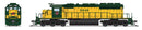 BLI 7956 EMD SD40-2, CNW 6867, Green & Traditional Yellow, Paragon4 Sound/DC/DCC, N