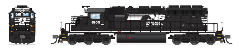 BLI 7965 EMD SD40-2, NS 6105, Horsehead Scheme, Paragon4 Sound/DC/DCC, N