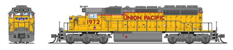 BLI 7967 EMD SD40-2, UP 1972, 2010's Appearance, Paragon4 Sound/DC/DCC, N