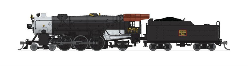 BLI 8064 Heavy Pacific 4-6-2, CBQ 2952, No-Sound/DCC-Ready, N (NP)