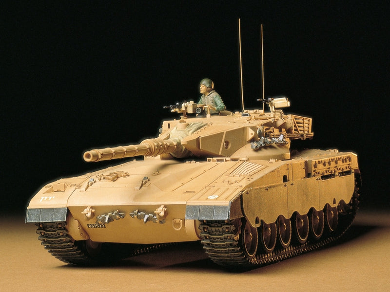 Tamiya 35127 ISRAELI MERKAVA MBT KIT Ca227, 1:35 Scale